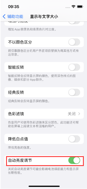 通山苹果15维修店分享iPhone 15 Pro系列屏幕亮度 